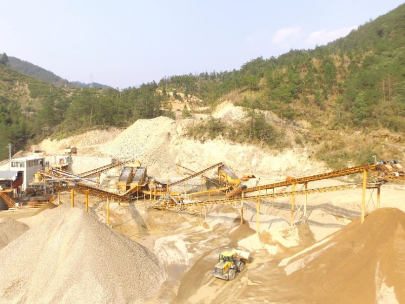 單缸圓錐破砂石生產線案例視頻