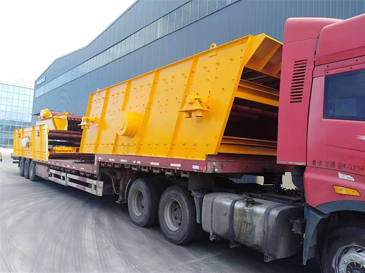 江蘇破碎機廠家向福建發運時產500噸砂石生產線設備暨破碎機設備發貨回顧