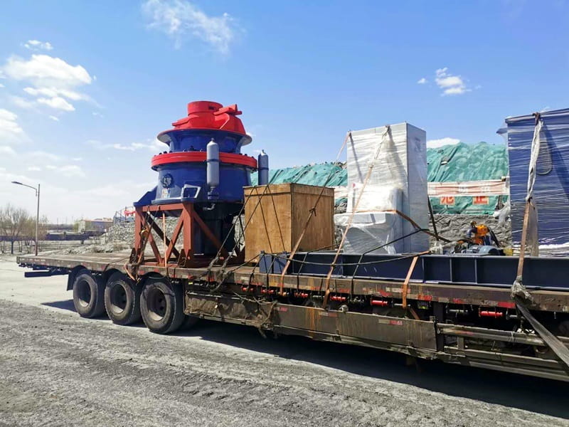 <b>鐵礦生產線的單缸圓錐破現場實況</b>