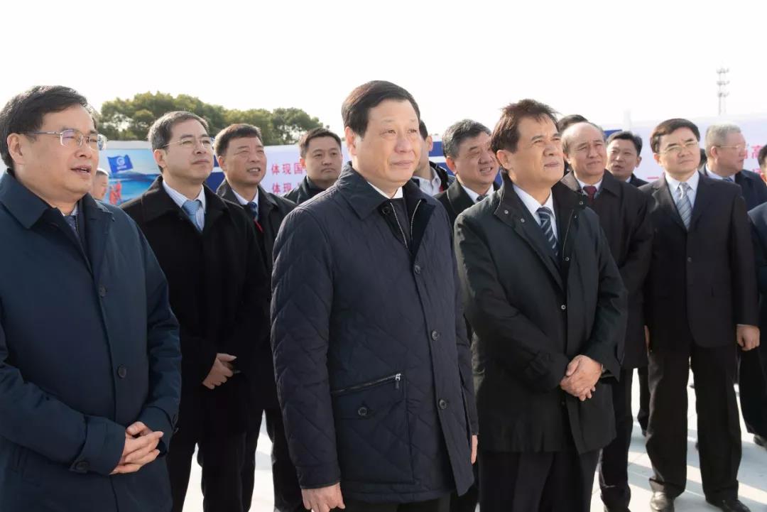 上海市領導現場查看